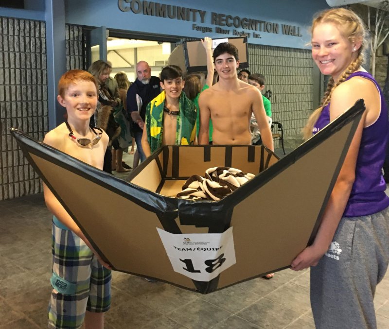 Aberfoyle PS at cardboard races 2018